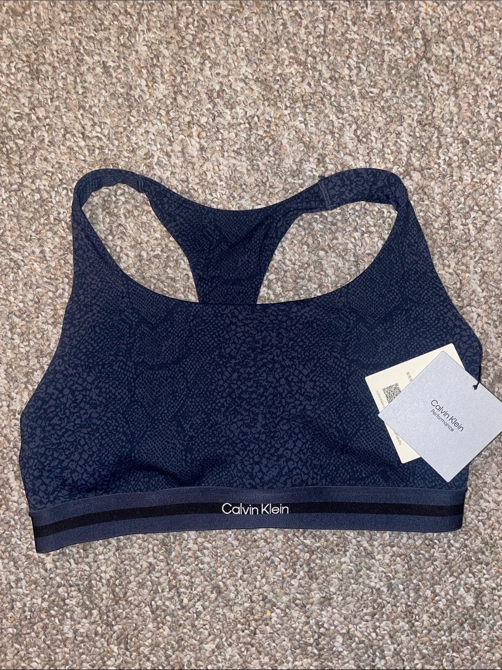 Calvin Klein Icon Racerback Sports Bra